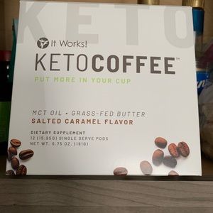 It Works Keto Coffee Caramel